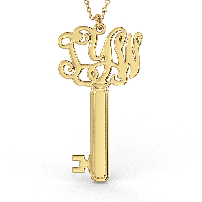 The Key Necklace - 10K Gold