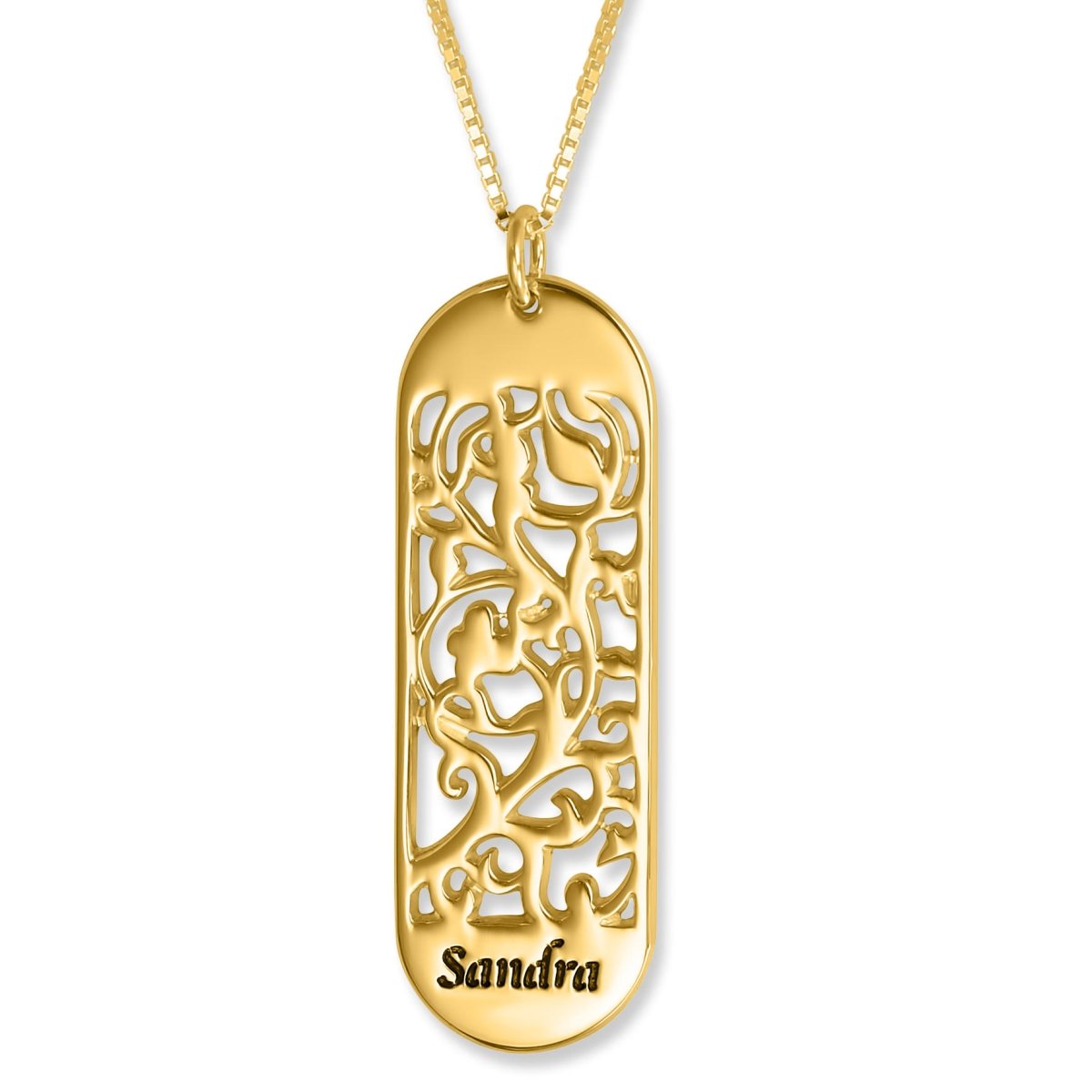 elegant-lace-name-pendant-24k-gold-plated-silver-namefactory