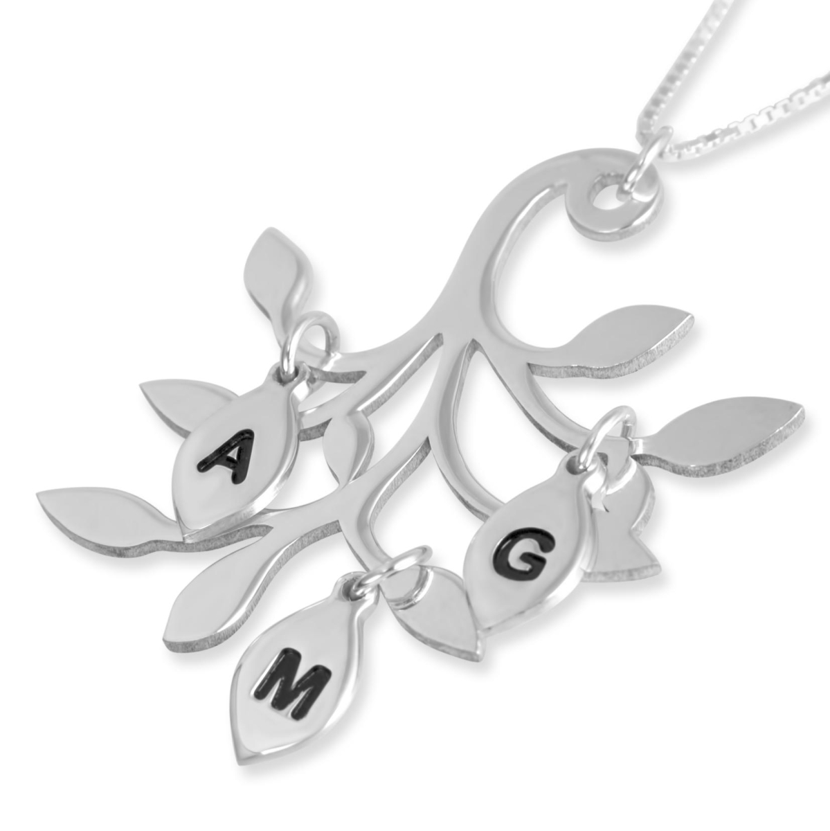 Monogram Necklace Woman Personalized Engraved Monogram Initial Jewelry  Stainless Steel Initial Pendant Mother Gift Personalized Gift For Her