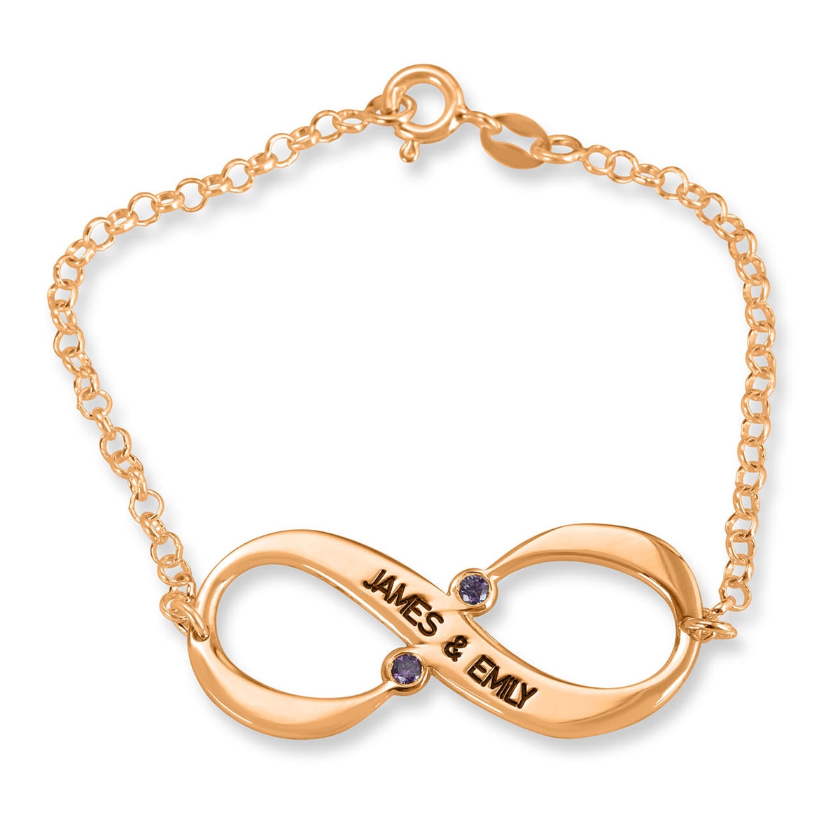 Angel Wing Infinity Bracelet - Personalized Memorial Bracelet - Foreve –  Madie's Charms